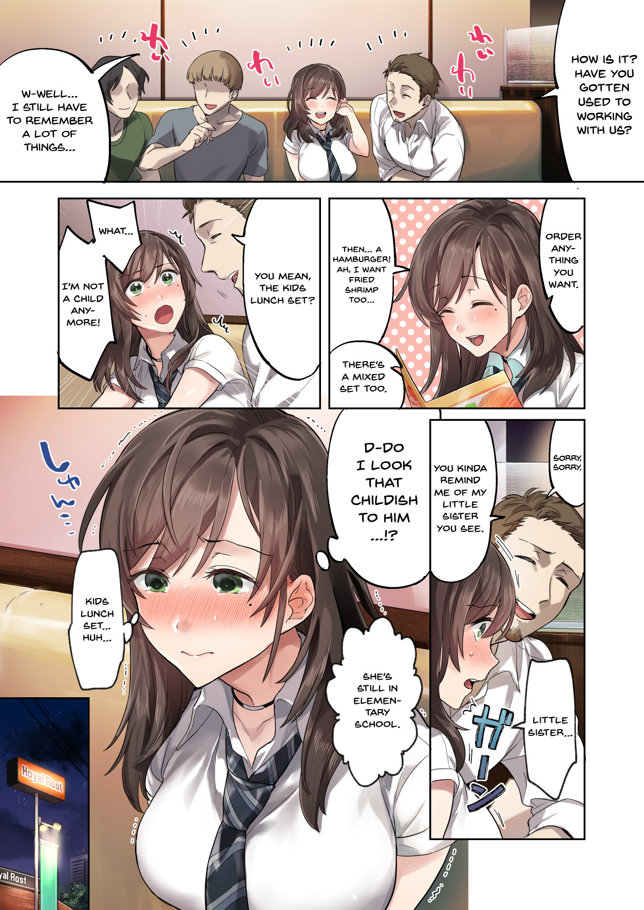 Hentai Manga Comic-The First Experience of A Student Part-Timer-Read-6